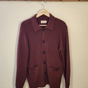 Taylor Stitch - The Harbor Sweater in Mahogony in medium - New without tags